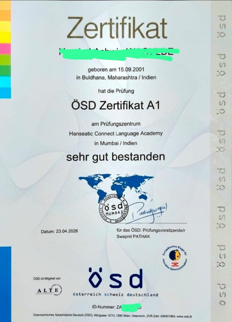 ÖSD Zertifikat kaufen